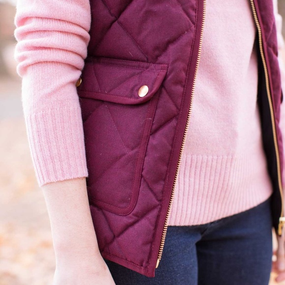 J. Crew Jackets & Blazers - J. Crew Excursion Quilted Vest in Flannel